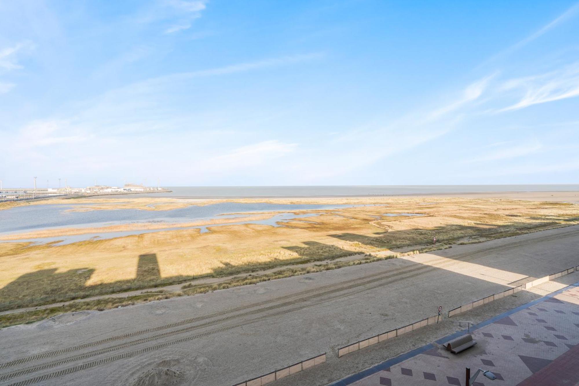 Ontspannen Aan Zee App Met Frontaal Zeezicht - 4P Knokke-Heist Εξωτερικό φωτογραφία