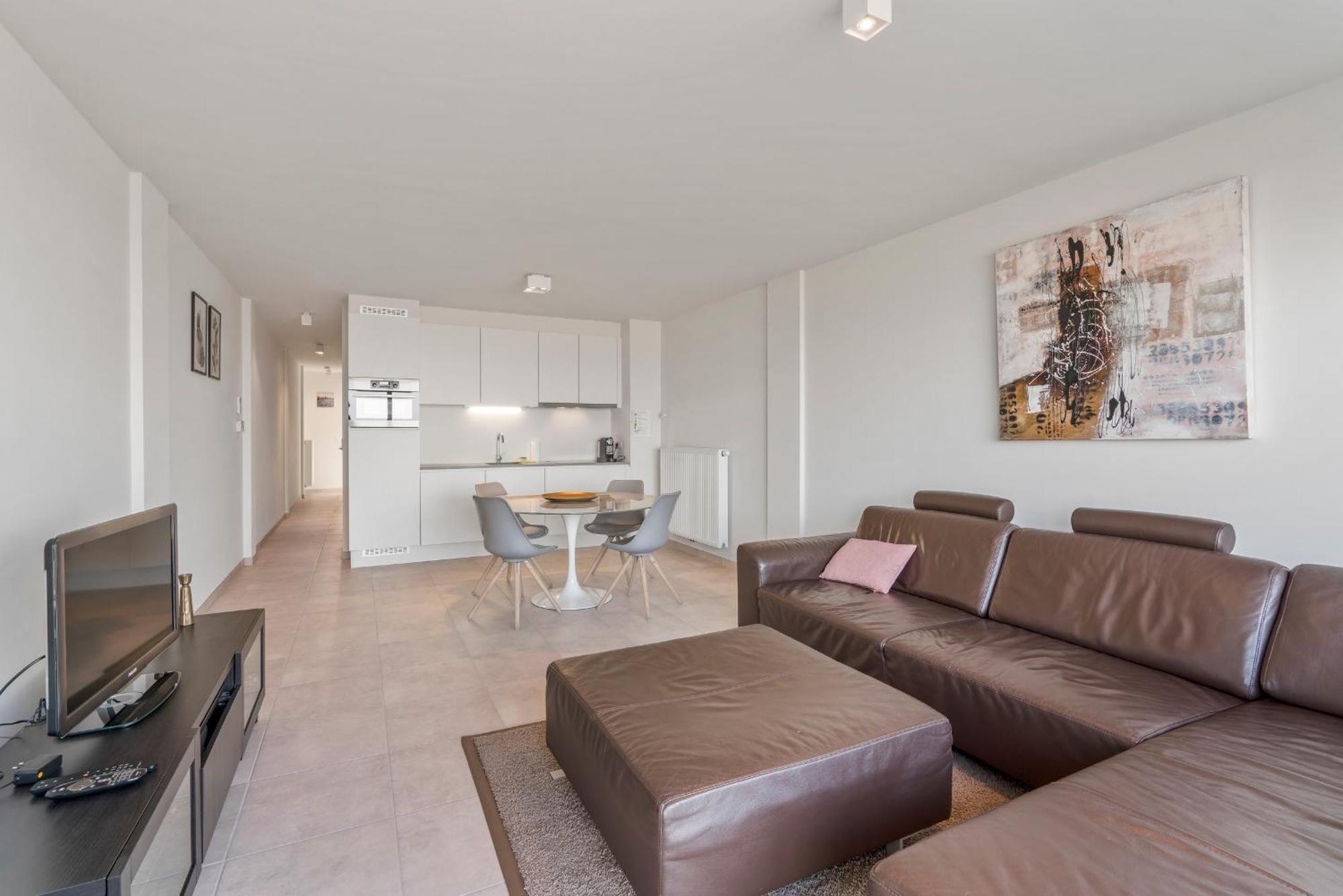 Ontspannen Aan Zee App Met Frontaal Zeezicht - 4P Knokke-Heist Εξωτερικό φωτογραφία
