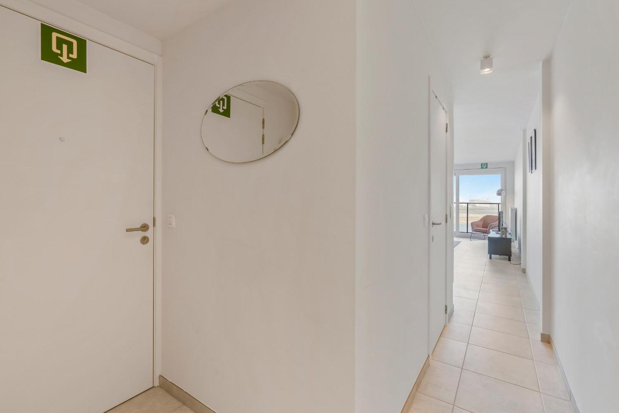 Ontspannen Aan Zee App Met Frontaal Zeezicht - 4P Knokke-Heist Εξωτερικό φωτογραφία