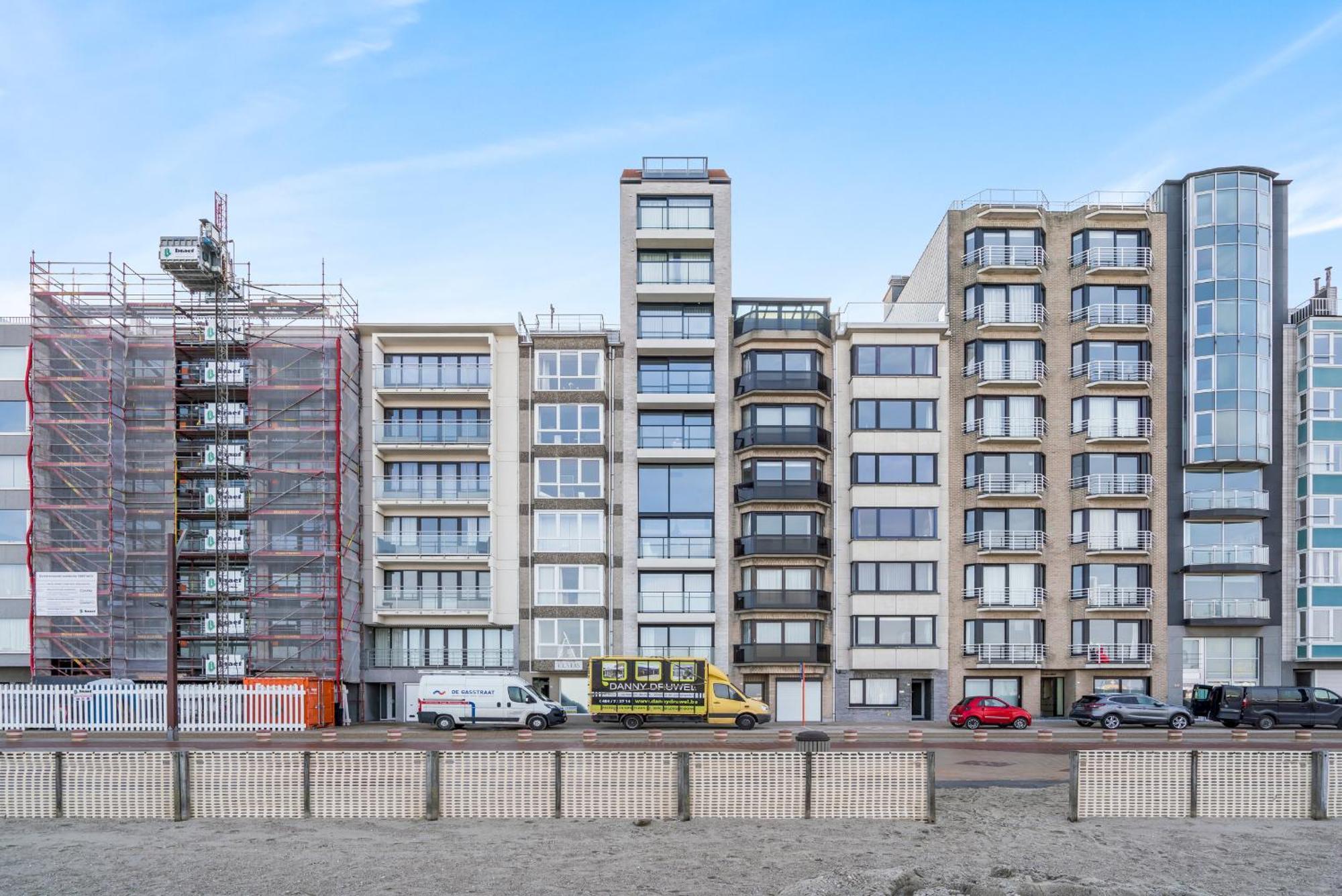 Ontspannen Aan Zee App Met Frontaal Zeezicht - 4P Knokke-Heist Εξωτερικό φωτογραφία